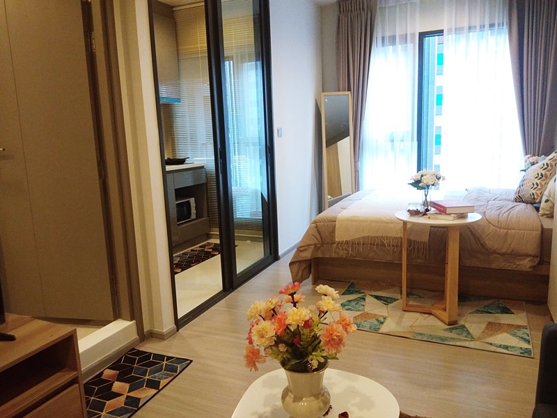 ให้เช่าคอนโด ไลฟ์ อโศก ไฮป์ พื้นที่ 28 ตรม. สตูดิโอ เช่า 14,000 บ/ด