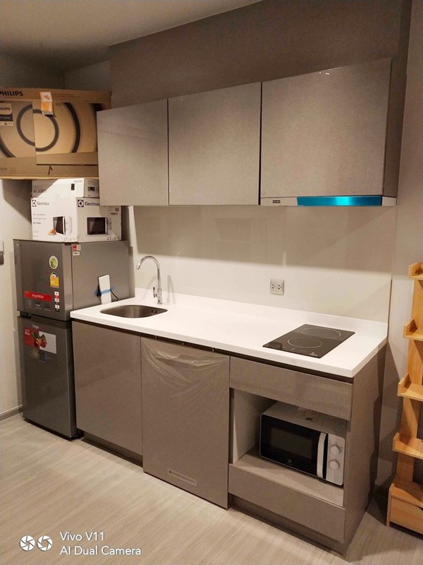 ให้เช่าคอนโด ไลฟ์ อโศก - พระราม 9 พื้นที่ 26 ตร.ม. สตูดิโอ เช่า 17,000 บ/ด