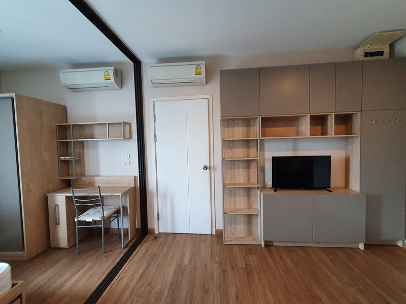 ให้เช่าคอนโด เดอะ ทรี ริโอ้ บางอ้อ พื้นที่ 28 ตร.ม. 1 ห้องนอน เช่า 9,000 บ/ด