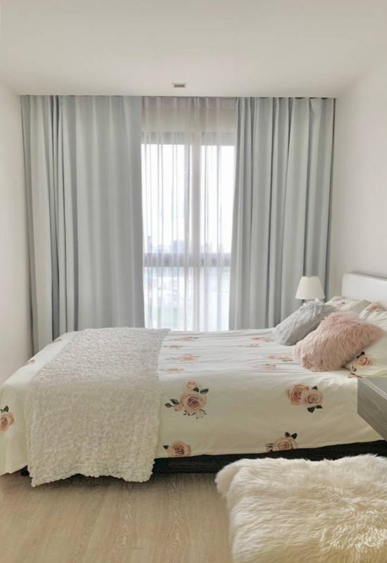 ให้เช่าคอนโด ควินท์ รัชดา 17 พื้นที่ 35 ตร.ม. 1 ห้องนอน เช่า 17,000 บ/ด