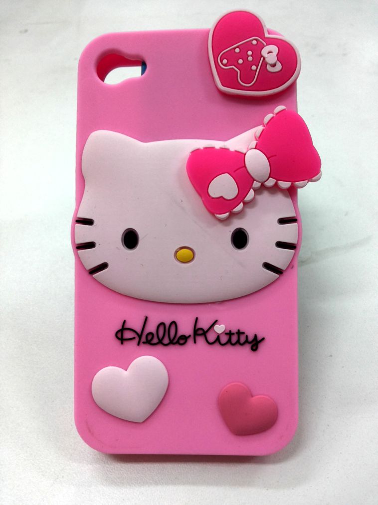 เคส ซิลิโคน iPhone 4 Disney ลาย Hello kitty
