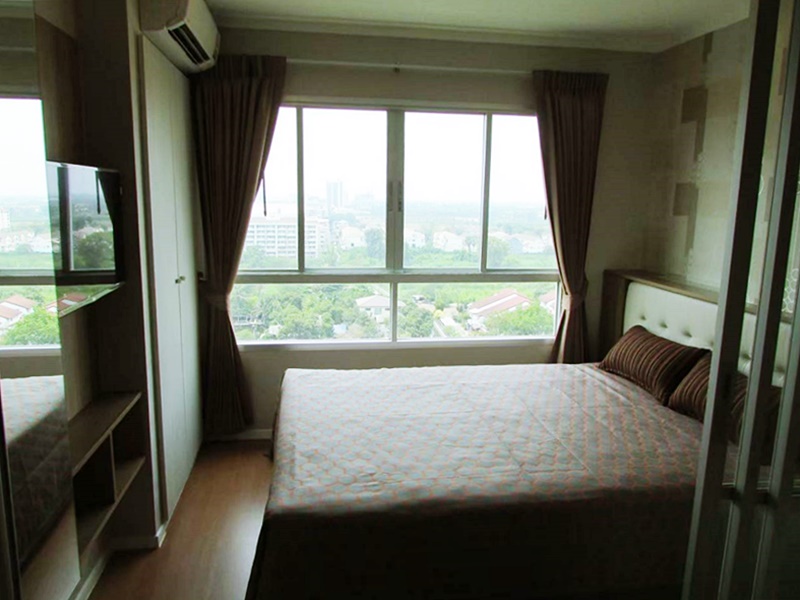 ให้เช่าคอนโดลุมพินี พาร์ค รัตนาธิเบศร์-งามวงศ์วาน 22.5 ตร.ม. 1 ห้องนอน เช่า 6,500 บ/ด