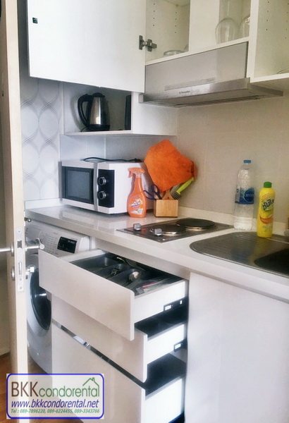 ให้เช่าคอนโด เดอะ โคสต์ แบงค็อก พื้นที่ 35 ตร.ม. 1 ห้องนอน ให้เช่า 15,000 บ/ด