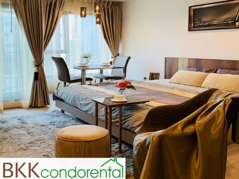 ให้เช่าคอนโด ไลฟ์ อโศก - พระราม 9 พื้นที่ 26 ตร.ม. ห้องสตูดิโอ เช่า 14,000 บ/ด