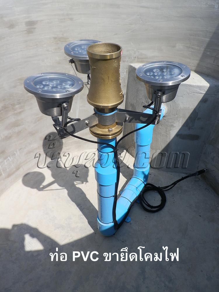 น้ำพุแต่งสวน ในโครงการ The BlueSky รีสอร์ท เขาค้อ