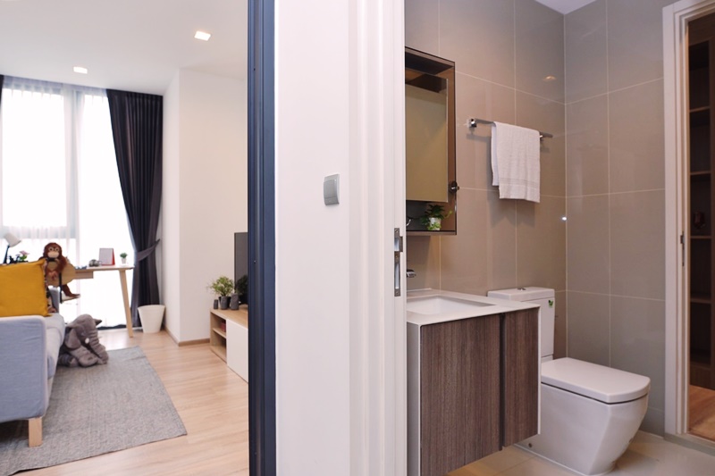 ให้เช่าคอนโด เดอะ ไลน์ พหลฯ-ประดิพัทธ์ พื้นที่ 34.50 ตร.ม. 1 ห้องนอน เช่า 18,000 บ/ด