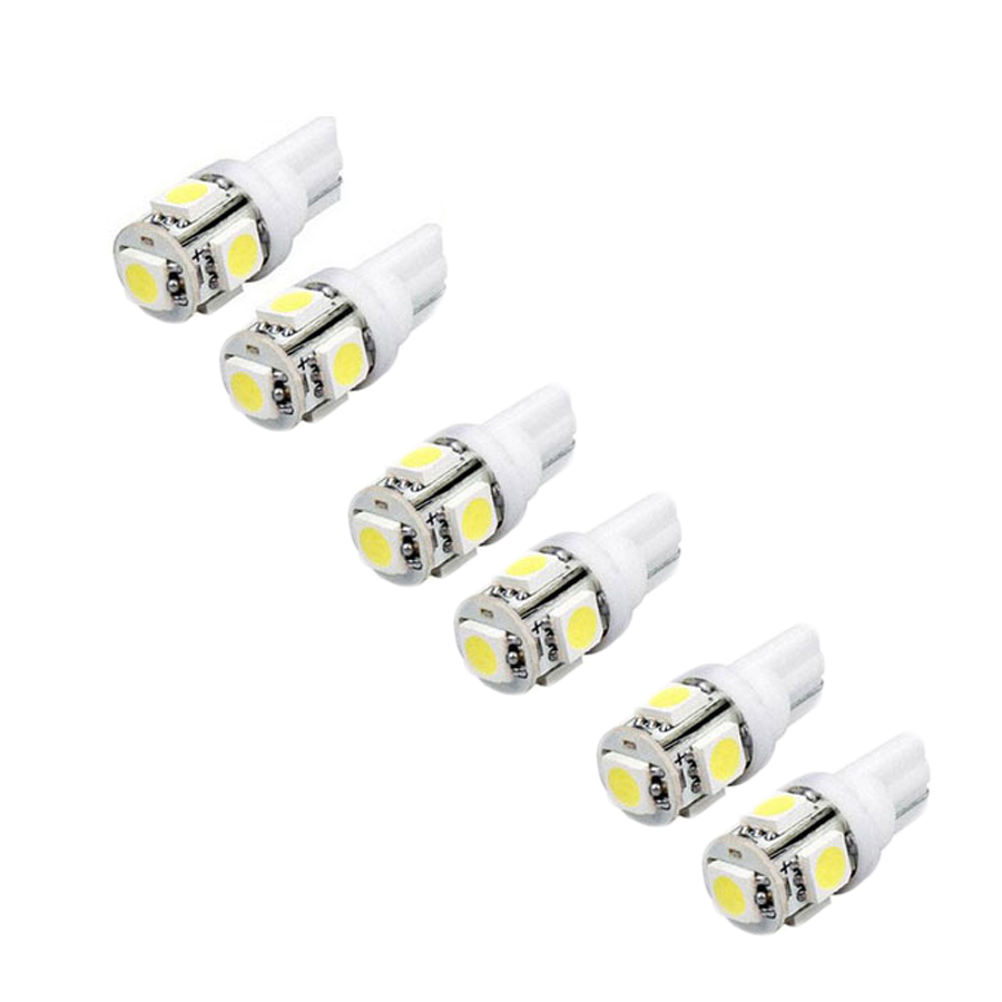 LED ไฟหรี่ T10 3 คู่ ( สีขาว )