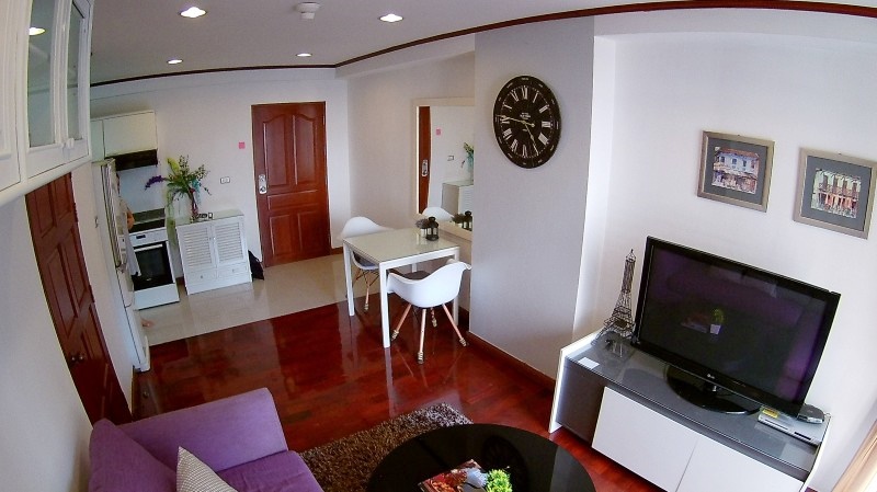 ให้เช่าคอนโด สราญใจ แมนชั่น พื้นที่ 63 ตร.ม. 1 ห้องนอน เช่า 20,000 บ/ด