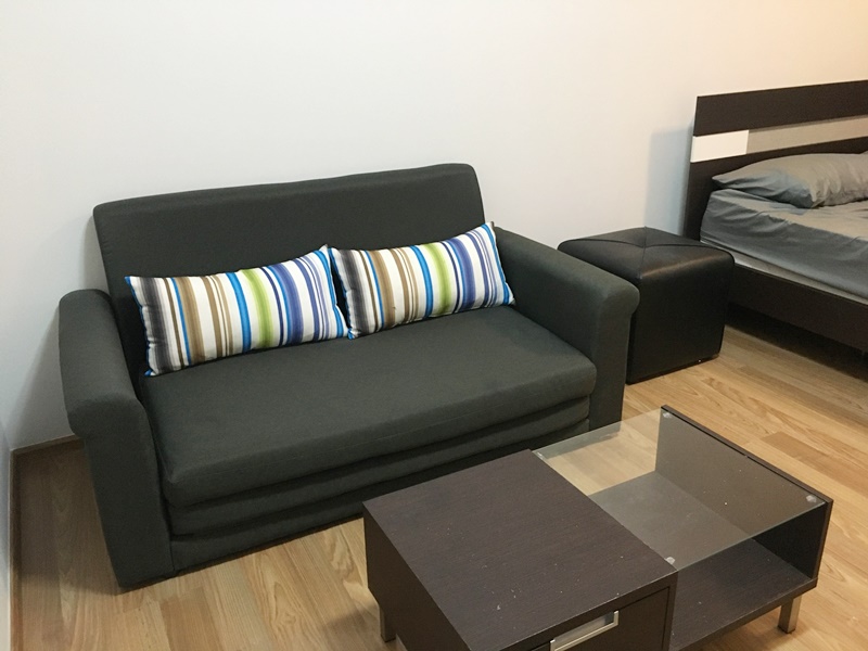 ให้เช่าคอนโด ยูนิโอ สุขุมวิท 72 พื้นที่ 22.69 ตร.ม. สตูดิโอ เช่า 6,500 บ/ด