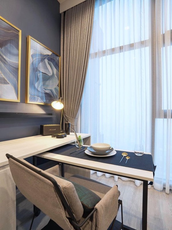 ให้เช่าคอนโด เดอะไลน์ สุขุมวิท 101 พื้นที่ 32.5 ตร.ม. 1 ห้องนอน เช่า 20,000 บ/ด