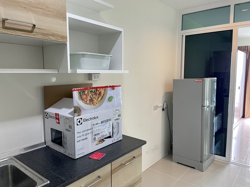 ให้เช่าคอนโด อัสสกาญจน์ เพลส ศรีนครินทร์ พื้นที่ 28.6 ตร.ม. 1 ห้องนอน เช่า 8,700 บ/ด