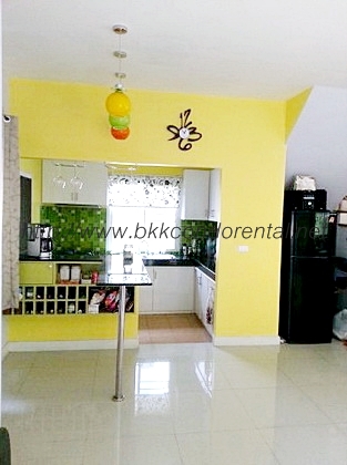 ให้เช่าบ้านเดี่ยว 2 ชั้น หมู่บ้าน ไพรเวท เลค การ์เด้น พื้นที่ 54 ตร.วา