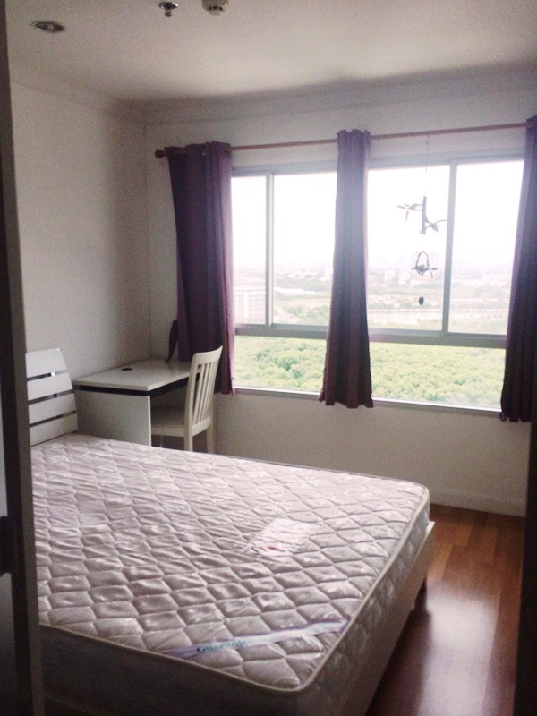 ให้เช่าคอนโด ลุมพินี เพลส พระราม 9 พื้นที่ 35 ตร.ม. 1 ห้องนอน เช่า 12,000 บ/ด