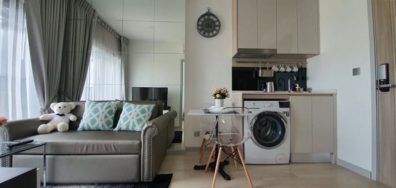 ให้เช่าคอนโด ไนท์ บริดจ์ ไพร์ม สาทร พื้นที่ 25 ตร.ม. 1 ห้องนอน ให้เช่า 19,000 บ/ด