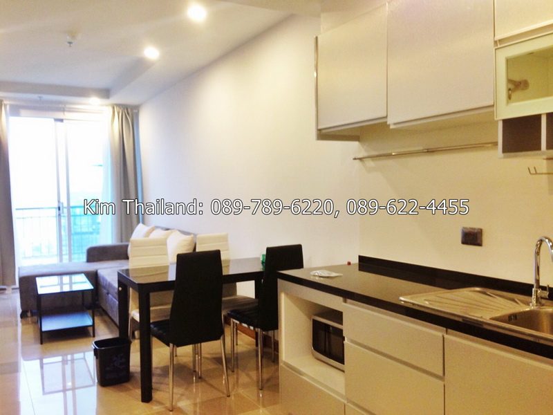 ให้เช่าคอนโด ศุภาลัย เวลลิงตัน พื้นที่ 47 ตร.ม. 1 ห้องนอน. เช่า 18,000 บ/ด