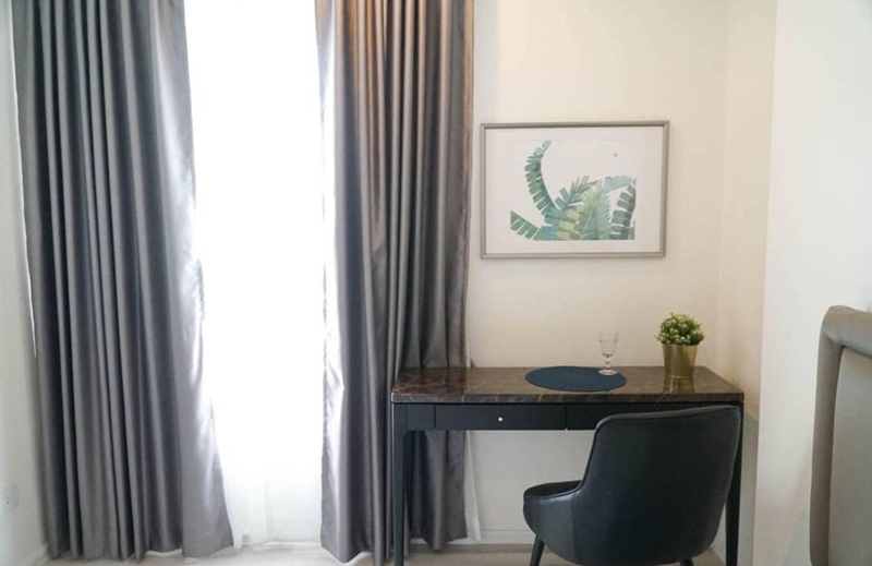 ให้เช่าคอนโด เดอะคีย์ สาทร-เจริญราษฎร์ พื้นที่ 35 ตร.ม. 1 ห้องนอน เช่า 14,000 บ/ด