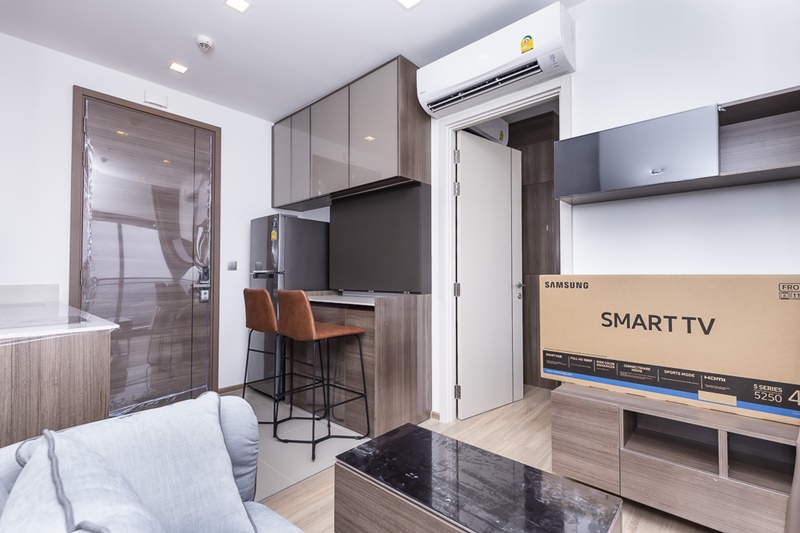 ให้เช่าคอนโด เดอะ ไลน์ พหลฯ-ประดิพัทธ์ พื้นที่ 26.91 ตร.ม. 1 ห้องนอน เช่า 16,000 บ/ด