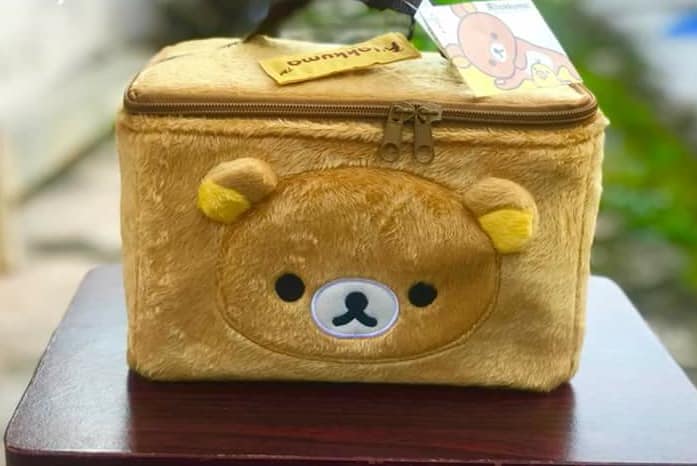 กระเป่าใส่เครื่องสำอางค์ ริลัคคุมะ Rilakkuma