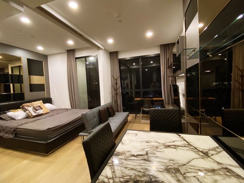 ให้เช่าคอนโด แอชตัน จุฬา-สีลม พื้นที่ 31 ตรม. 1 ห้องนอน ให้เช่า 25,000 บ/ด