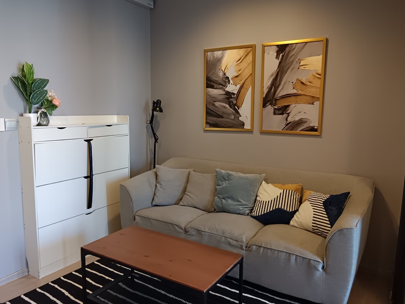 ให้เช่าคอนโด ไลฟ์ อโศก ไฮป์ พื้นที่ 32 ตร.ม. 1 ห้องนอน เช่า 19,000 บ/ด