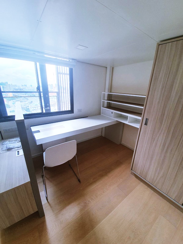 ให้เช่า ชีวาทัย เรสซิเดนซ์ อโศก พื้นที่ 33 ตร.ม. 1ห้องนอน(ลอฟท์ ดูเพล็กซ์) เช่า 19,000 บ/ด