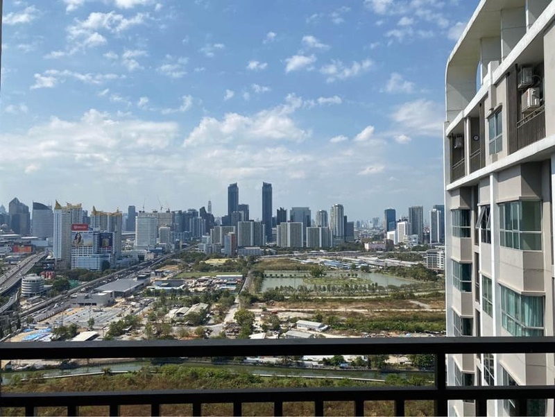 ให้เช่าคอนโด ศุภาลัย เวอเรนด้า พระราม 9 พื้นที่ 38 ตรม. 1 ห้องนอน เช่า 15,000 บาท/เดือน