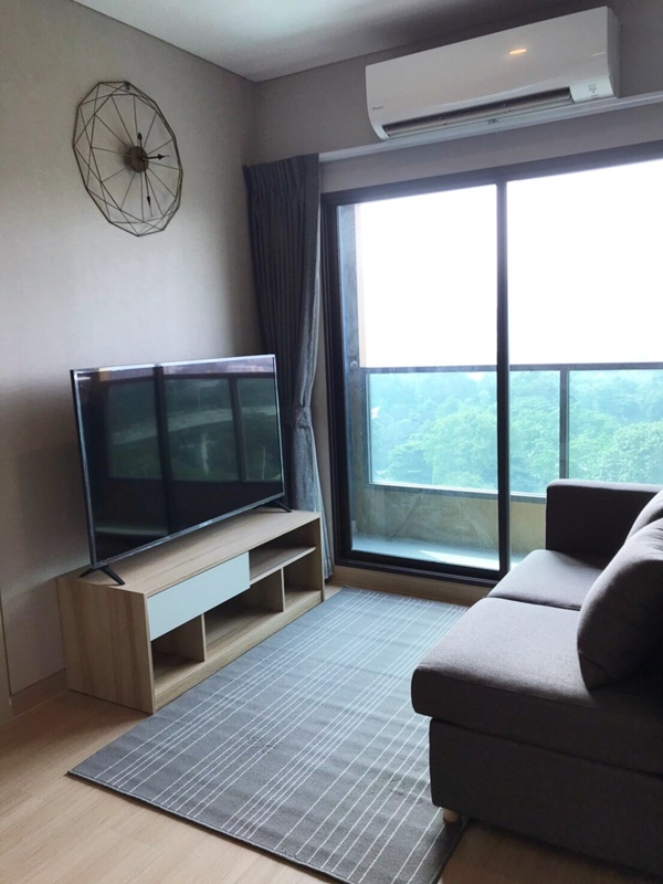 ให้เช่าคอนโด ลุมพินี สวีท เพชรบุรี-มักกะสัน พื้นที่ 42 ตรม. 2 ห้องนอน เช่า 19,500 บาท/เดือน