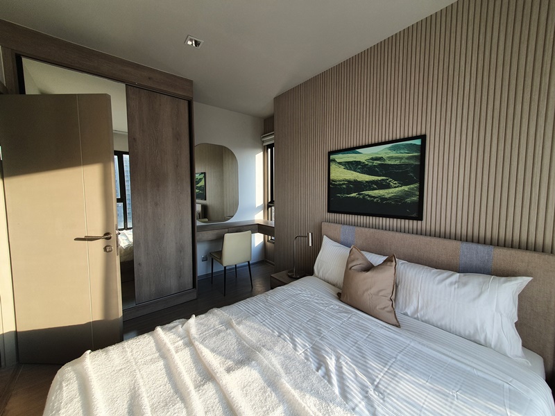 ให้เช่าคอนโด ไลฟ์ อโศก - พระราม 9 พื้นที่ 45 ตร.ม. 2 ห้องนอน เช่า 29,000 บ/ด