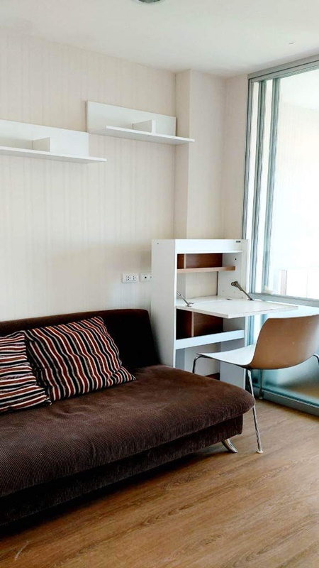 ให้เช่าคอนโด ลุมพินี วิลล์ อ่อนนุช 46 พื้นที่ 23 ตรม. 1 ห้องนอน เช่า 6,500 บ/ด