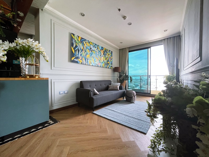 SOLD OUT ให้เช่าคอนโด ศุภาลัย เอลีท สาทร-สวนพลู พื้นที่ 96 ตร.ม. 1 ห้องนอน เช่า 49,000 บ/ด