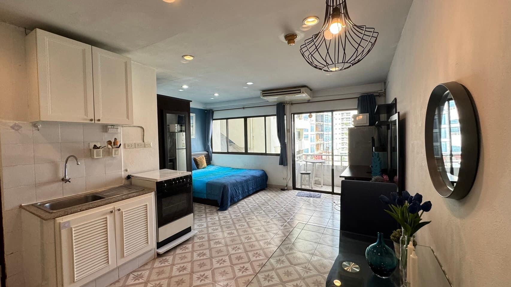 ให้เช่าคอนโด สราญใจ แมนชั่น พื้นที่ 35 ตร.ม. สตูดิโอ เช่า 15,000 บ./ด