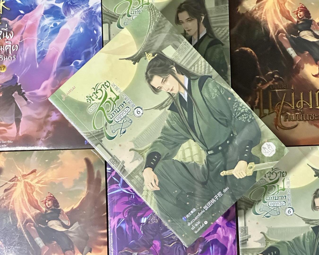 ตัวร้ายต้องสวมบทบาทอยู่ทุกวัน เล่ม 6 ฟั่นถวนเถาจื่อค่ง แจ่มใส มากกว่ารัก