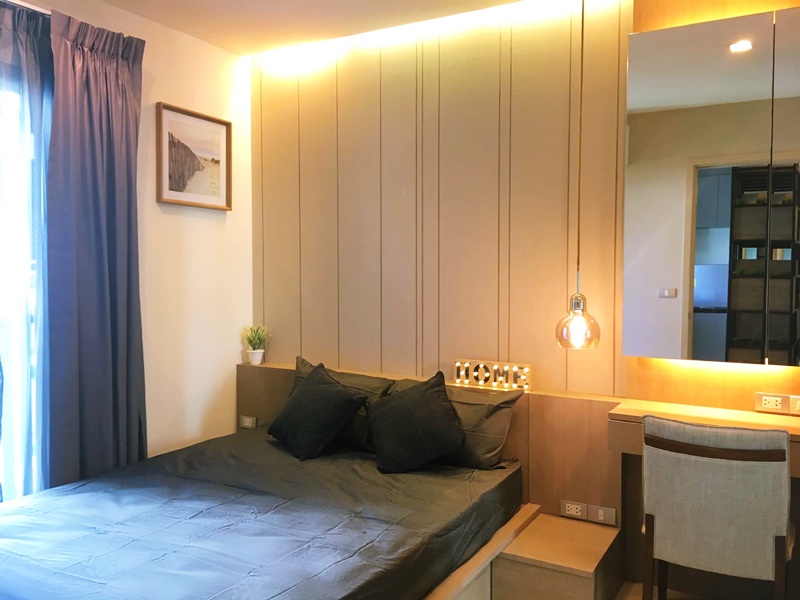 ให้เช่าคอนโด ริทึ่ม สุขุมวิท 36-38 พื้นที่ 33 ตร.ม. 1 ห้องนอน ให้เช่า 18,000 บ/ด