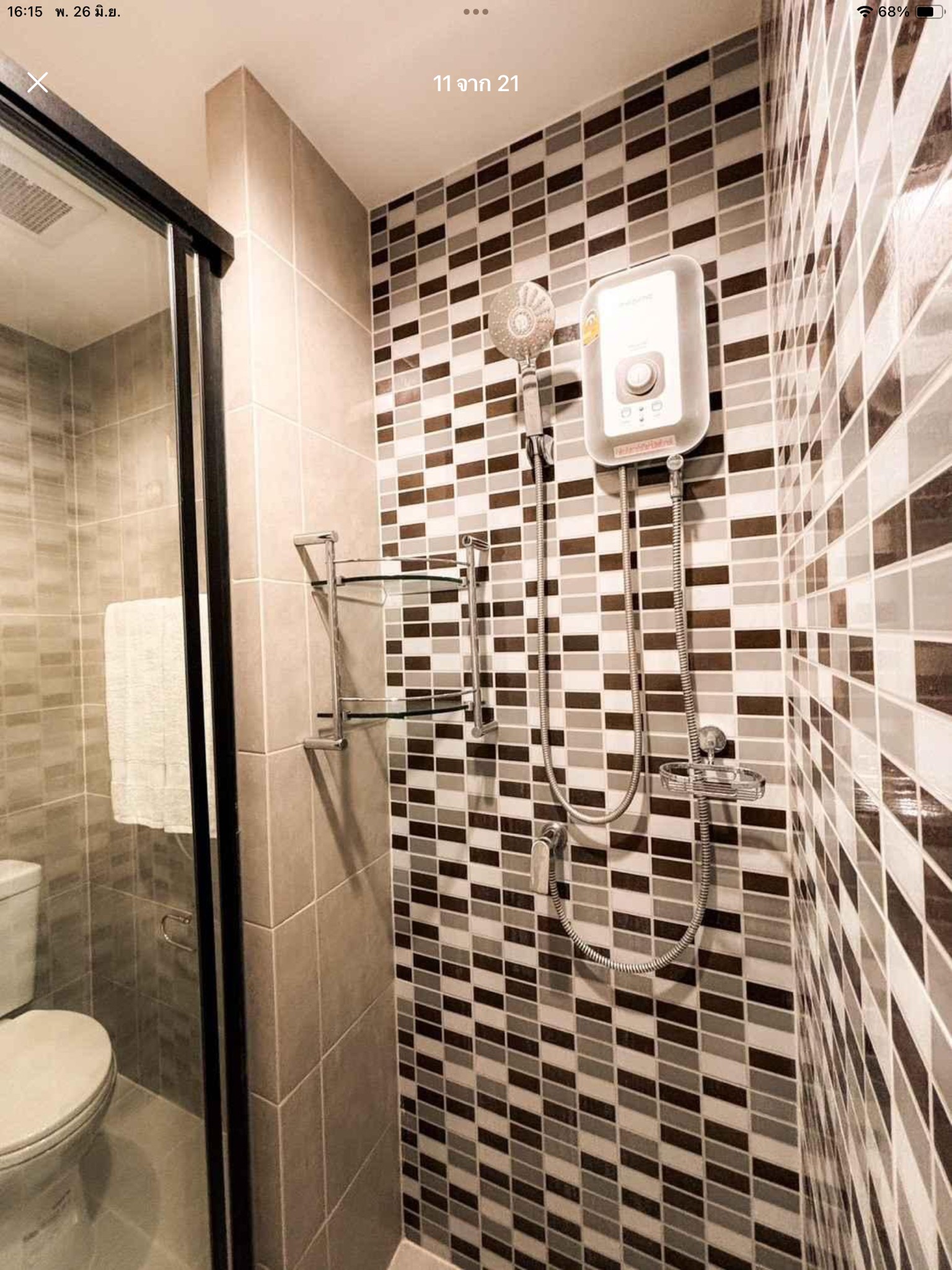 ให้เช่า เดอะ เบส เพชรเกษม 25 ตรม. สตูดิโอมีประตูกั้น ราคาเช่า 12,000 บาท/เดือน