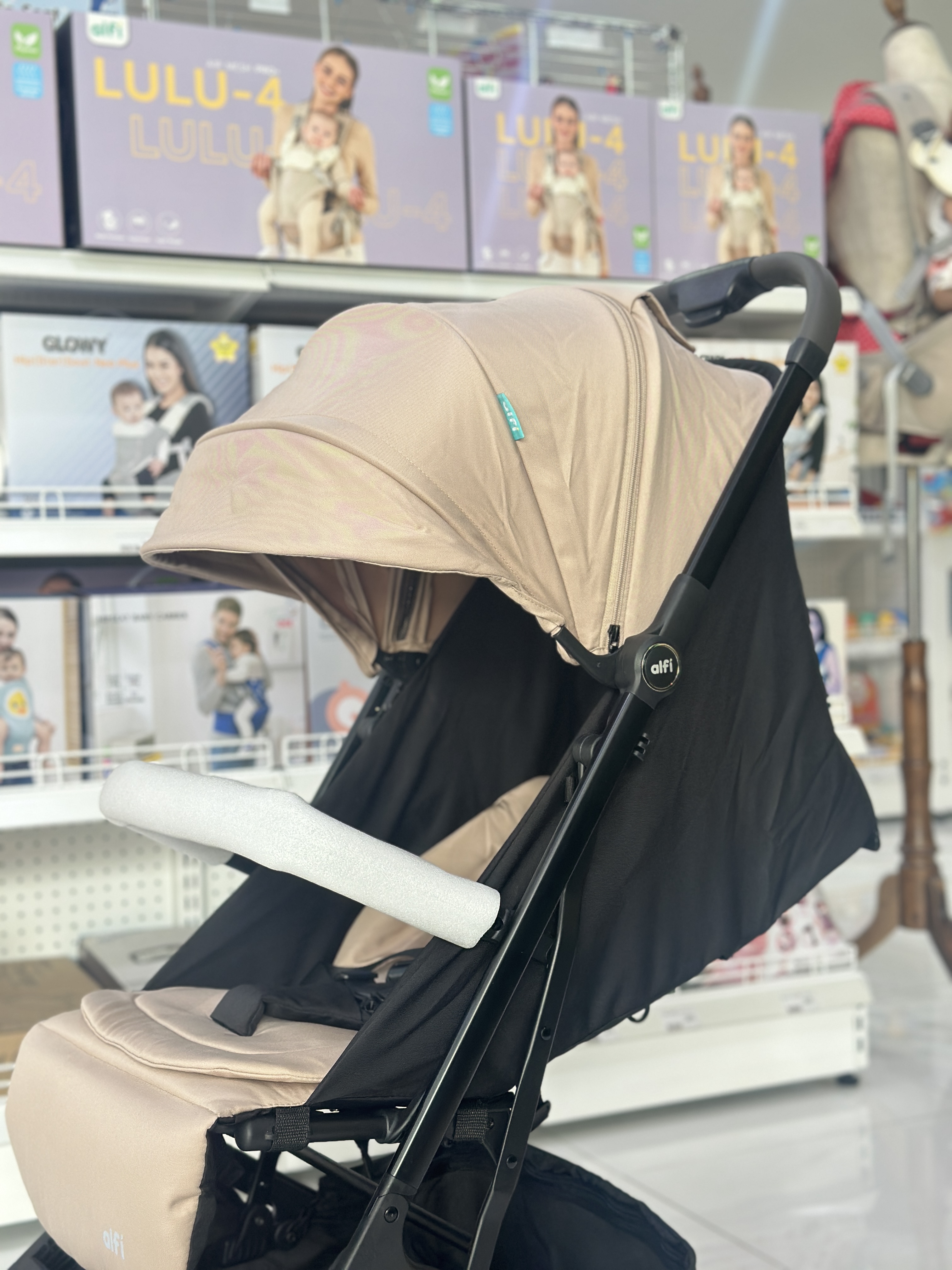 alfi รถเข็นเด็ก รุ่น Flick พับเล็ก-ขึ้นเครื่องได้ (แรกเกิด-4ปี) (น้ำหนักเบา 6.1kg) (ตะกร้าใหญ่)