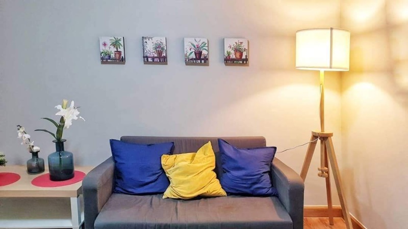 ให้เช่าคอนโด เดอะ ซี้ด รัชดา-ห้วยขวาง พื้นที่ 28 ตร.ม. 1 ห้องนอน เช่า 9,000 บ/ด