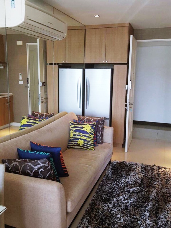 ให้เช่าคอนโด เดอะ โคลเวอร์ ทองหล่อ พื้นที่ 39.94 ตร.ม. 1 ห้องนอน เช่า 18,000 บ/ด