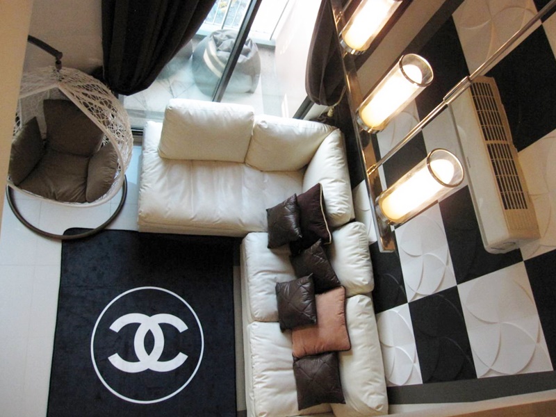 ให้เช่าคอนโด วิลล่า อโศก พื้นที่ 93 ตร.ม. 2 ห้องนอน เช่า 43,000 บ/ด