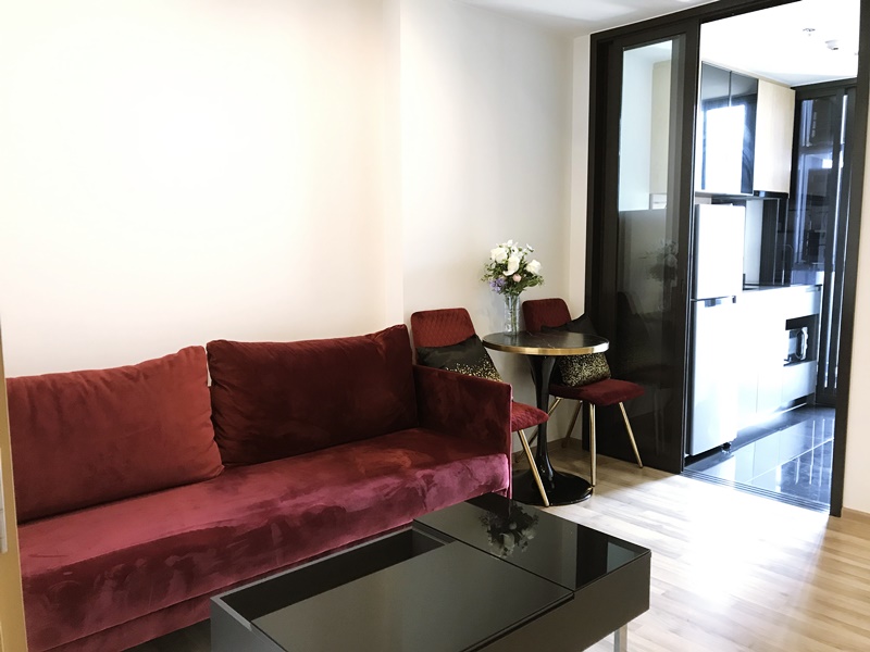 ให้เช่าคอนโด เดอะ ไลน์ จตุจักร-หมอชิต พื้นที่ 36.4 ตร.ม. 1 ห้องนอน เช่า 15,0000 บ/ด