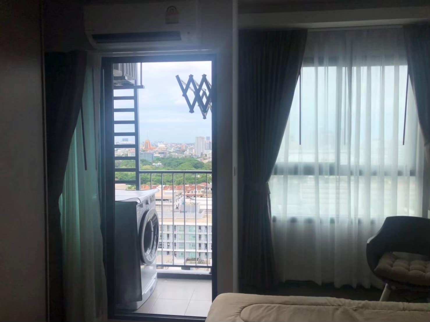 ให้เช่าคอนโด ไอดีโอ สุขุมวิท 93 พื้นที่ 27 ตรม. ห้องสตูดิโอ ราคาเช่า 14,500 /เดือน