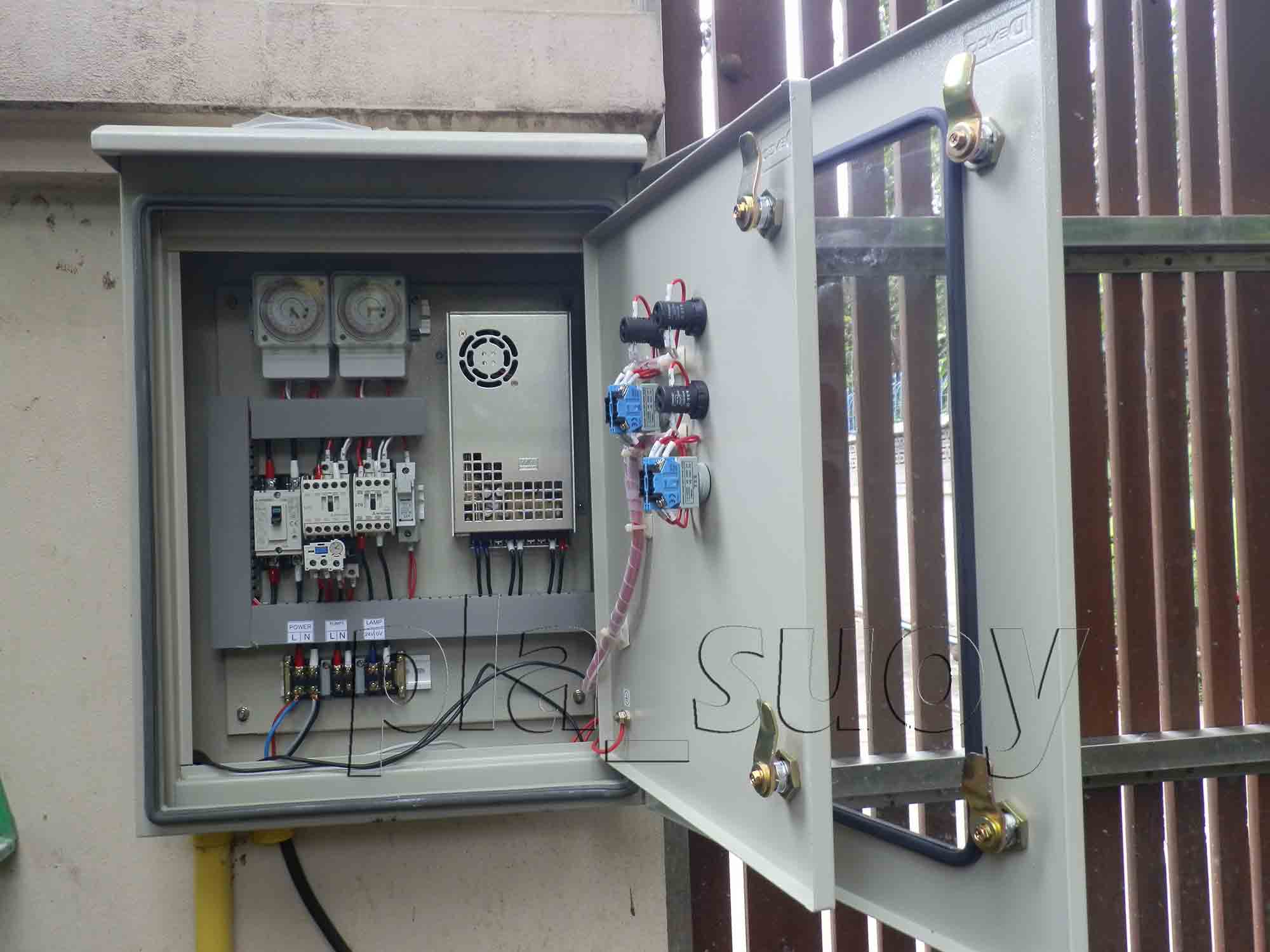 น้ำพุ ฮวงจุ้ย หน้าบ้านคุณลีลา ที่สุขุมวิท 71