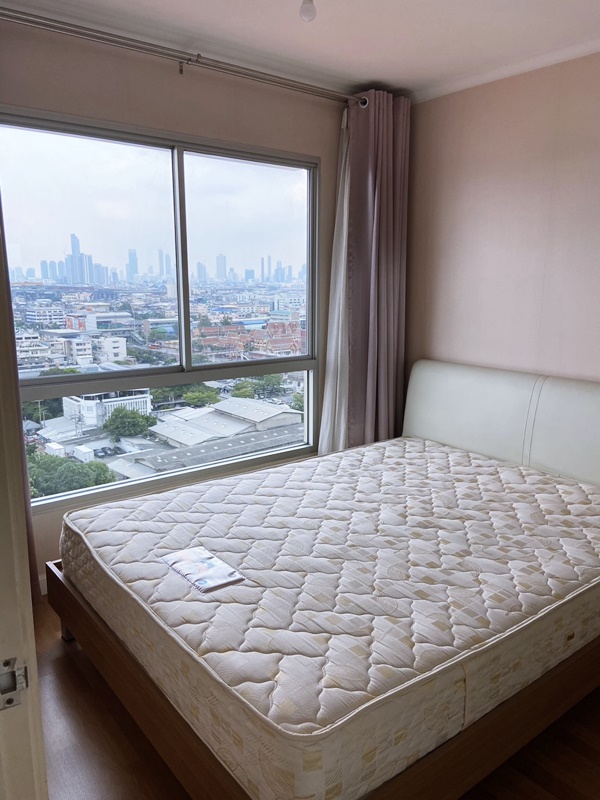 ให้เช่าคอนโด ลุมพินี พาร์ค ริเวอร์ไซด์-พระราม 3 พื้นที่ 33 ตร.ม. 1 ห้องนอน เช่า 11,000 บ/ด