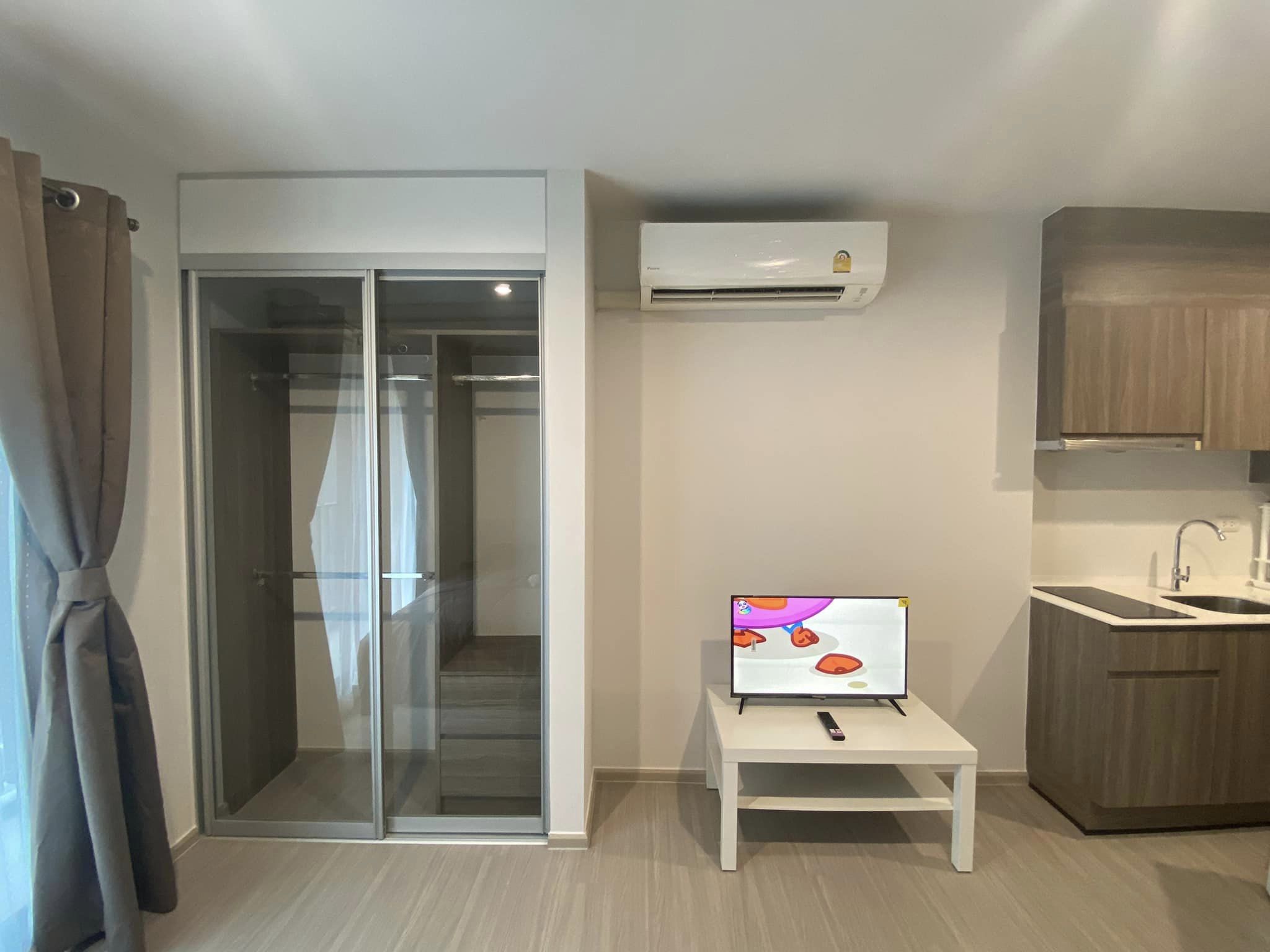 ให้เช่าคอนโด The Parkland Phetkasem 56 เดอะพาร์คแลนด์ เพชรเกษม 56 รูปแบบห้อง ( ห้องสตูดิโอ 1 ห้องน้ำ ) ห้องขนาด 26.07 ตรม. ชั้น 15 ตึก A