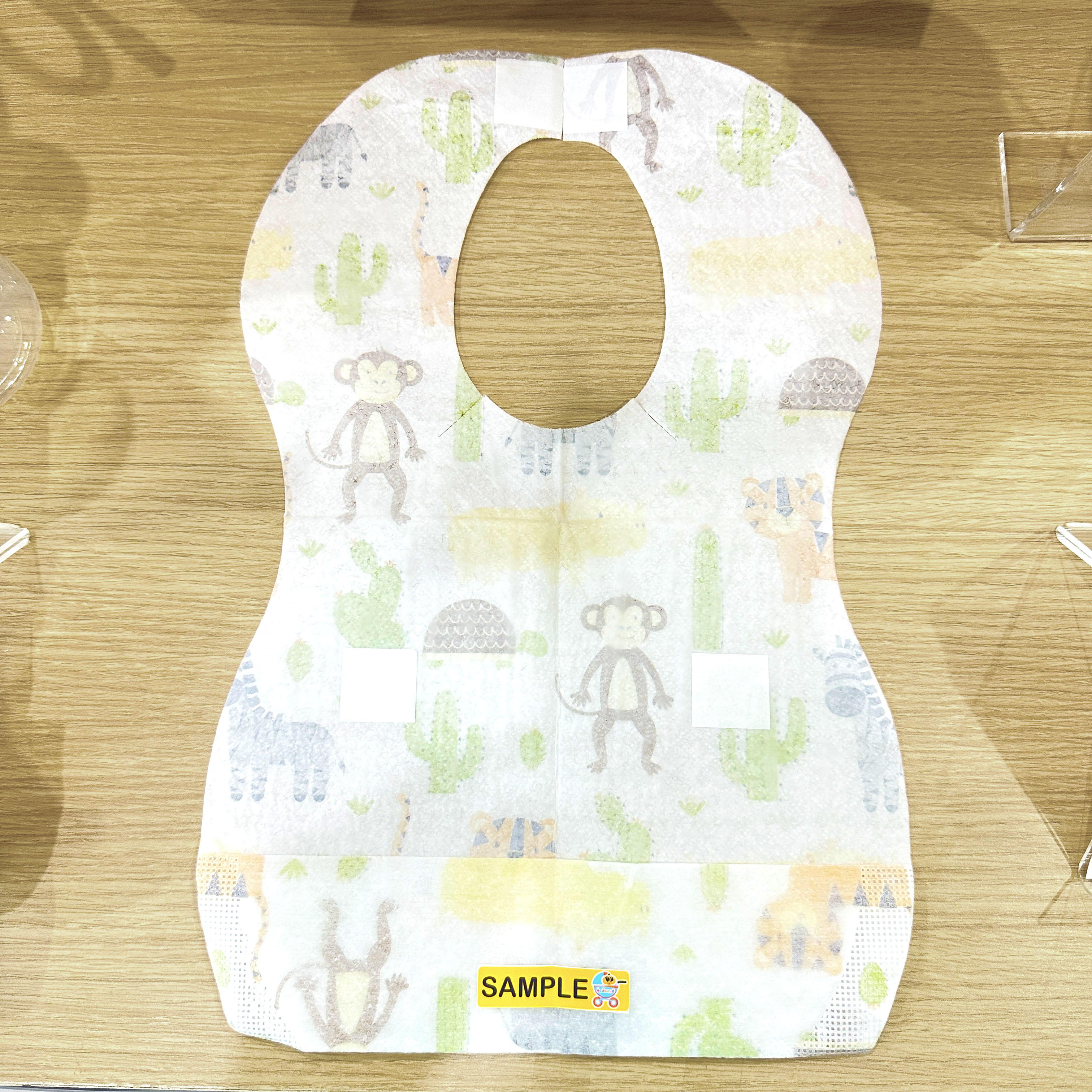 BABY TATTOO ผ้ากันเปื้อนเด็ก รองเศษอาหาร ใช้แล้วทิ้ง