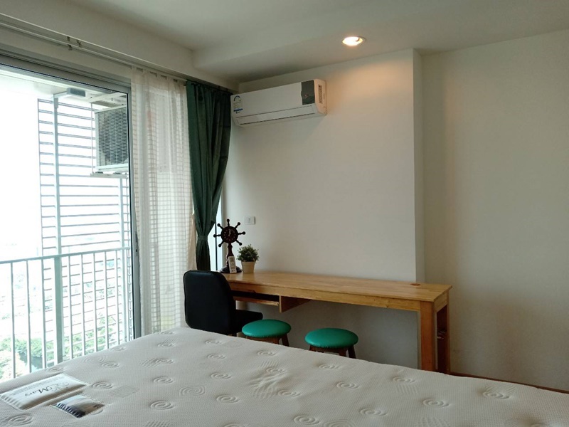 ให้เช่าคอนโด แอ็บสแตร็กส์ พหลโยธิน พาร์ค พื้นที่ 38.15 ตรม. 1 ห้องนอน เช่า 15,000 บ/ด