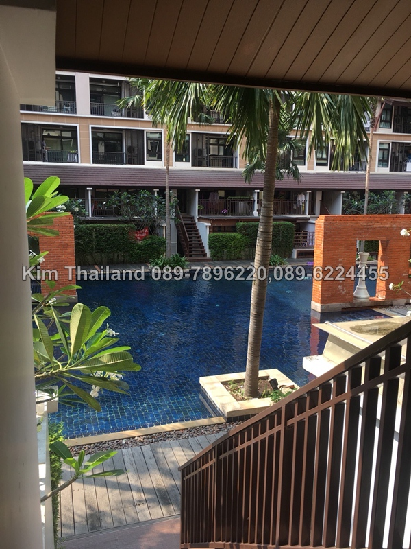 ขายคอนโด บ้านนวธารา พื้นที่ 45 ตรม. 1 ห้องนอน วิวสระ ขาย 3.6 ล้านบาท