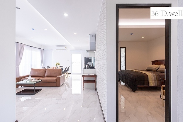 ให้เช่าคอนโด 36 ดี.เวล พื้นที่ 150 ตร.ม. 3 ห้องนอน (เพนส์เฮ้าส์) เช่า 45,000 บ/ด