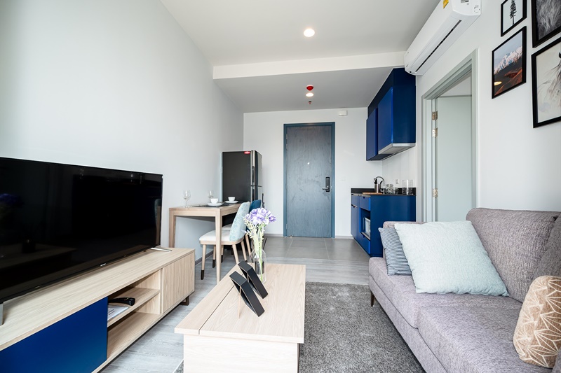 ให้เช่าคอนโด เอ็กซ์ที เอกมัย พื้นที่ 29.75 ตร.ม. 1 ห้องนอน เช่า 18,000 บ/ด