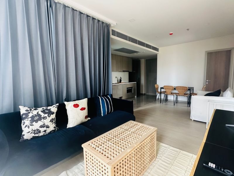 ให้เช่าคอนโด วันไนน์ไฟว์ อโศก-พระราม 9 พื้นที่ 69 ตรม. 2 ห้องนอน เช่า 65,000 บ/ด