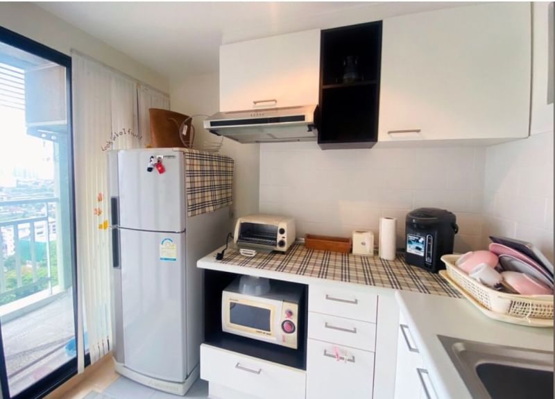 ให้เช่าคอนโด ลุมพินี เพลส พหล-สะพานควาย 30 ตร.ม. สตูดิโอ เช่า 10,000 บ/ด